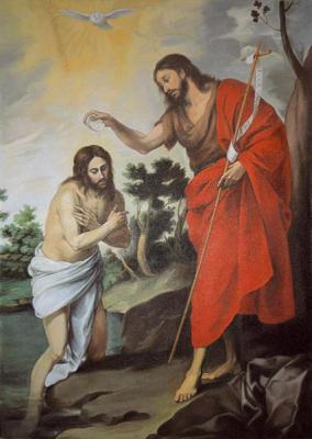 Baptism of the Lord (Murillo). Gaganov Alexander