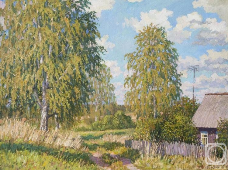 Melikov Yury. Country landscape
