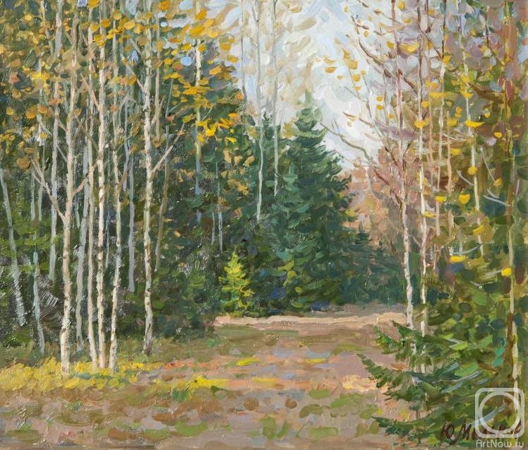 Melikov Yury. In the autumn wood