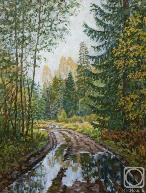 Melikov Yury. On the forest road