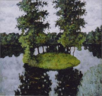Island in the park. Oranienbaum. Egorov Viktor