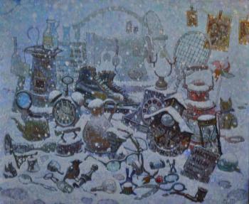 Snow still life. Zarubina Elena