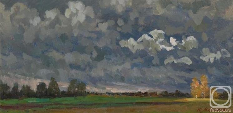 Melikov Yury. Autumn. Turbulent sky