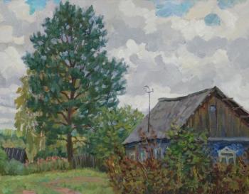 Old woman Nadya's hut. Melikov Yury
