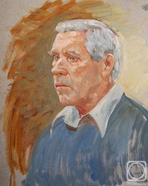 Dobrovolskaya Gayane. He was a Military Man, from nature