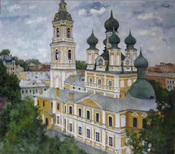 Annunciation Cathedral in St. Petersburg. Egorov Viktor