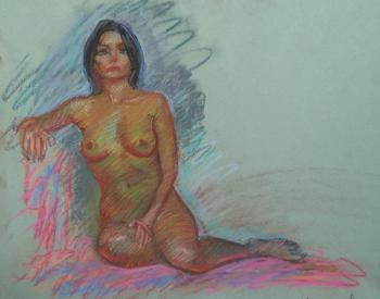 Dobrovolskaya Gayane Khachaturovna. Naked Girl - 2