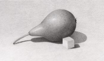 Pear with sugar