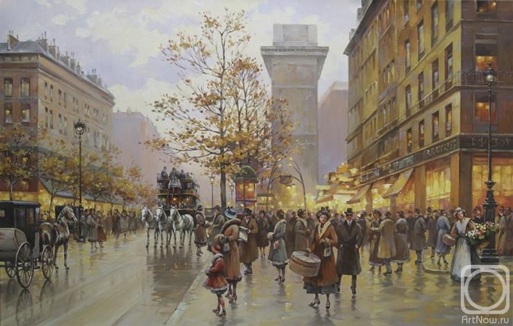 Sterkhov Andrey. The lights of Paris