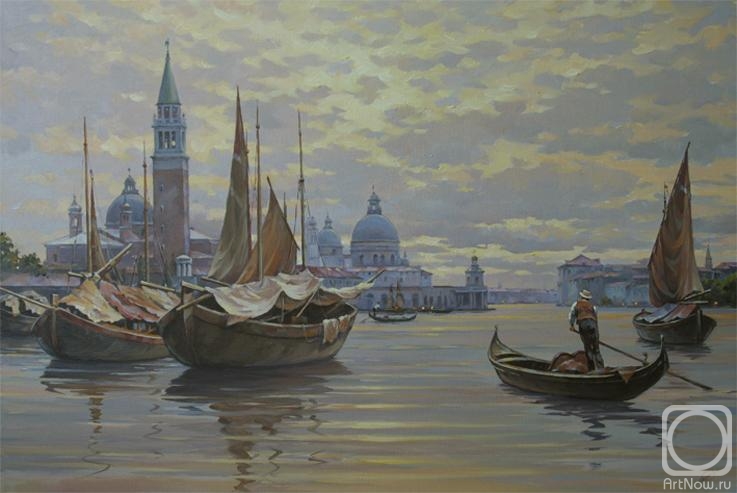 Sterkhov Andrey. Lilac sunset. Venice