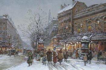 Paris in winter (Views Of Paris). Sterkhov Andrey