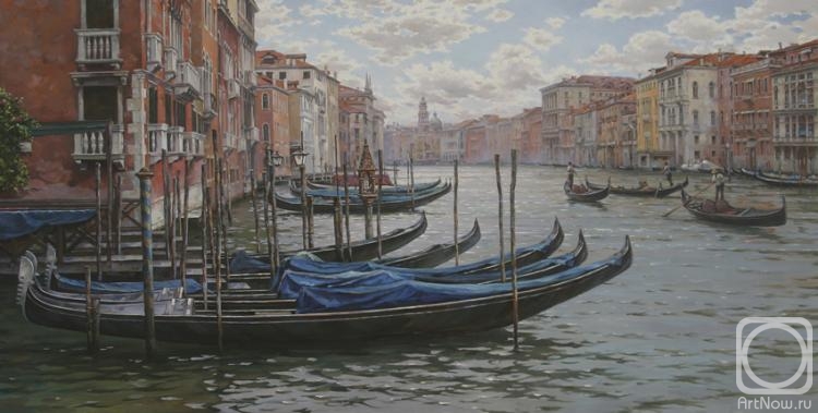 Sterkhov Andrey. Morning on the Grand canal. Venice