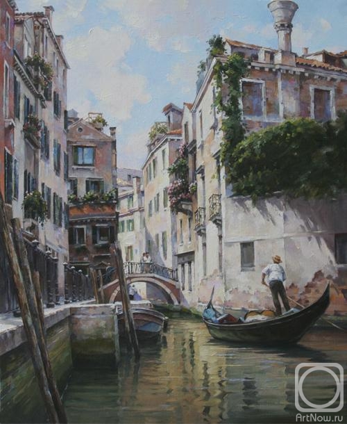 Sterkhov Andrey. The wedding Channel in the morning. Venice
