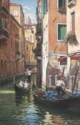 The sunny light. Venice