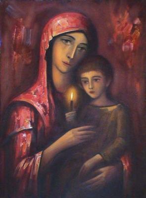 Madonna in Red. Ivanov Victor