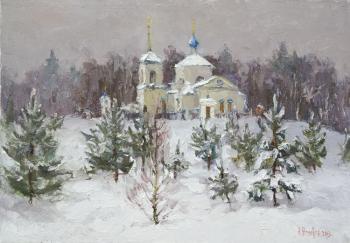 Картина «Под снежной бахромою»