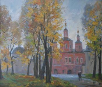 At the SvenSky Monastery. Rain. Osipenko Alexander
