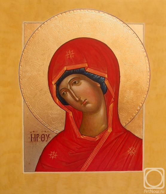 Kutkovoy Victor. Fire-shaped Icon of the Mother of God