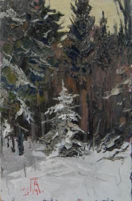 Картина «В морозной тиши»