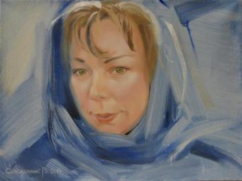 Girl in Blue. Solodovnik Vladimir
