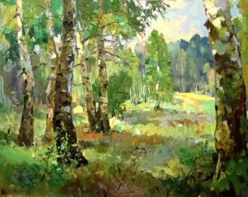 In the cool of the birch. Mishagin Andrey