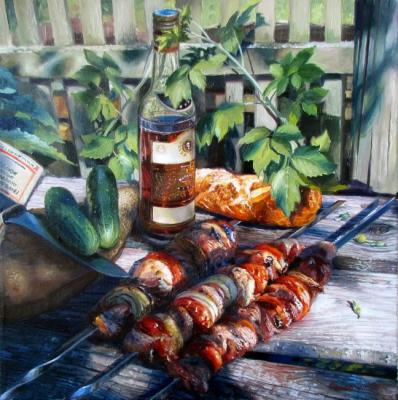 Dinner in the country (The Dinner). Rodionov Igor