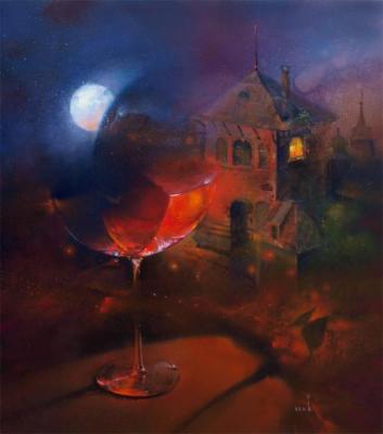 one night, one night, unrequited wine. Velichko Roman