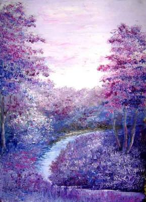  lilac, the nature