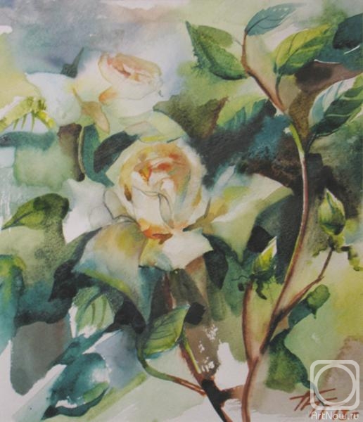 Pushina Tatyana. The smell of white roses