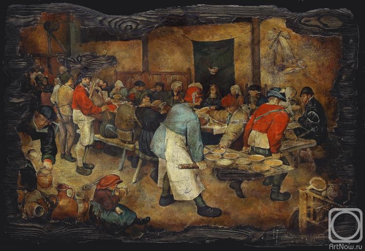 Sergeev Sergey. Pieter Bruegel. Wedding