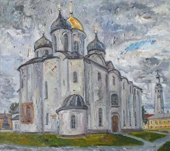 St. Sophia Cathedral in Veliky Novgorod (Sophia S Cathedral). Pomelov Fedor