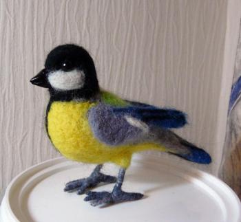 Tit-titmouse. Belova Asya