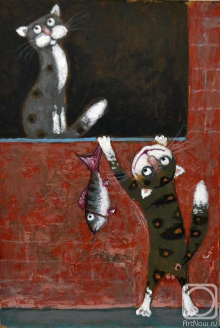 Yanin Alexander. On March 8, they give everyone gifts