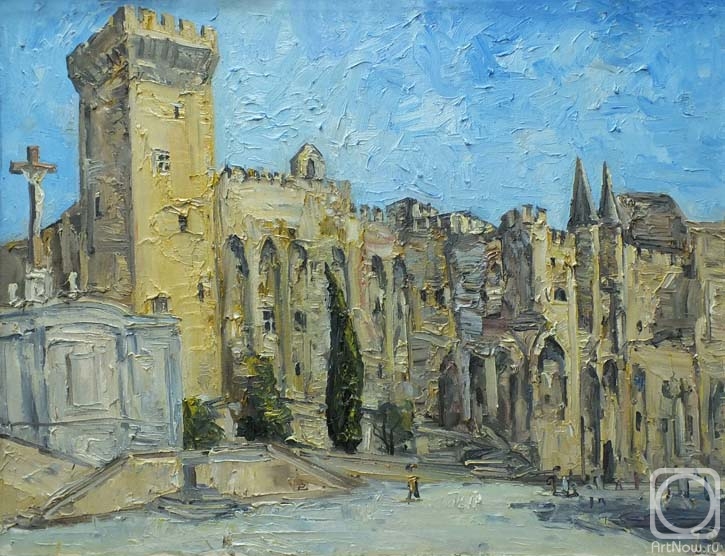 Pomelov Fedor. Avignon, papal palace