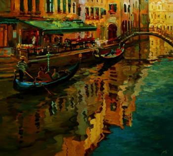 In crepuscolo di Venezia (Impressionismo). Chizhova Viktoria