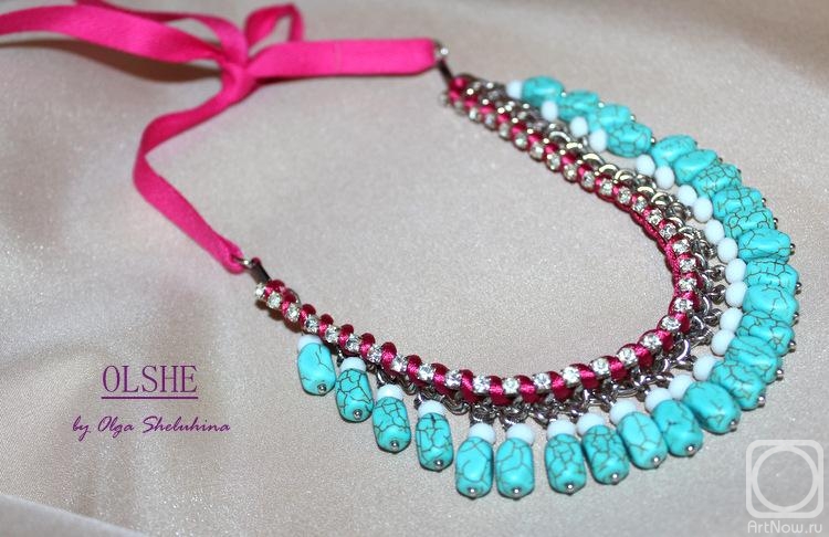 Sheluhina Olga. Necklace beads