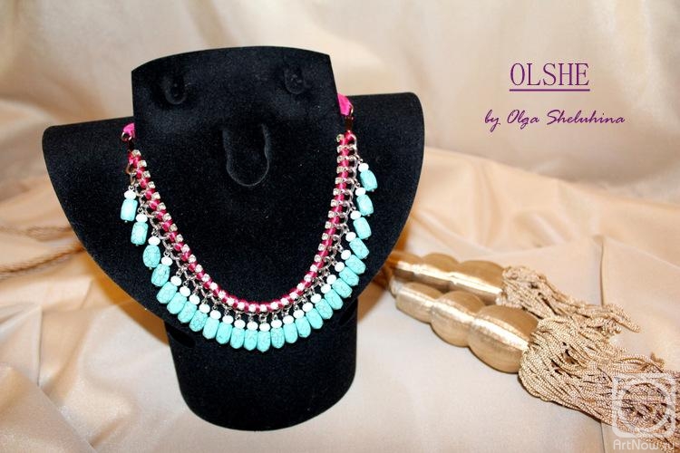 Sheluhina Olga. Necklace beads