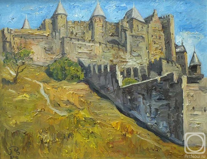 Pomelov Fedor. Carcassonne Fortress, southern France