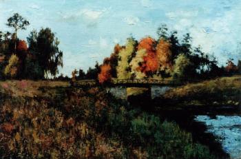 04-Autumn in Strelna. 50x63. (oil on canvas)