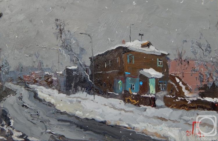 Golovchenko Alexey. It was snowing warmly