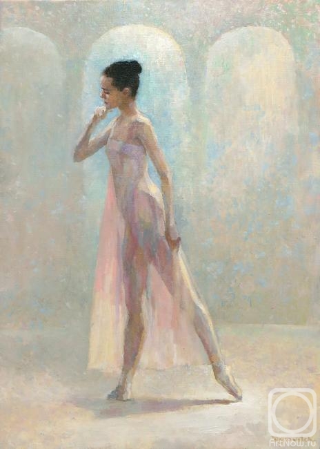 Volkov Sergey. Pink ballerina