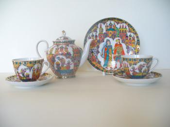 tea-set "Lubava". Andreeva Marina