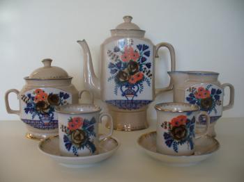 tea-set "Flowes in vase". Andreeva Marina
