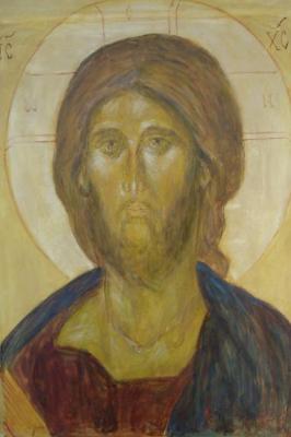 Icon of the Savior. Sechko Xenia