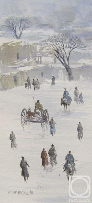 Mukhamedov Ulugbek. The last snow