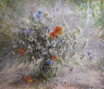 flowers meadow. Kruglova Svetlana