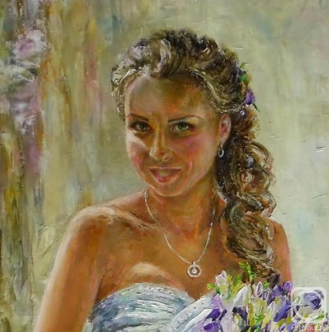 Kruglova Svetlana. Bride (detail)