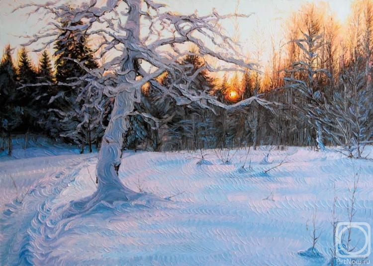 Krasovskaya Tatyana. Winter in Karelia