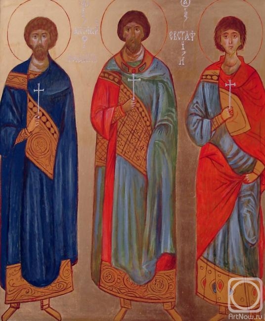 Sechko Xenia. Anthony, John, Eustathius, martyrs of Vilnius
