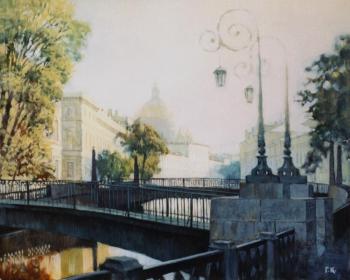 Kissing Bridge. Krishtan Gennadiy